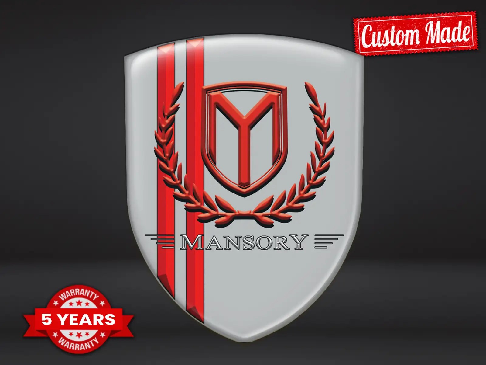 Mansory Etiquetas Negocio Resistentes Estilo Personalizables X